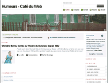 Tablet Screenshot of humeurs.cafeduweb.com