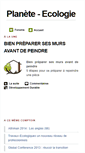 Mobile Screenshot of ecologie.cafeduweb.com