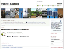 Tablet Screenshot of ecologie.cafeduweb.com